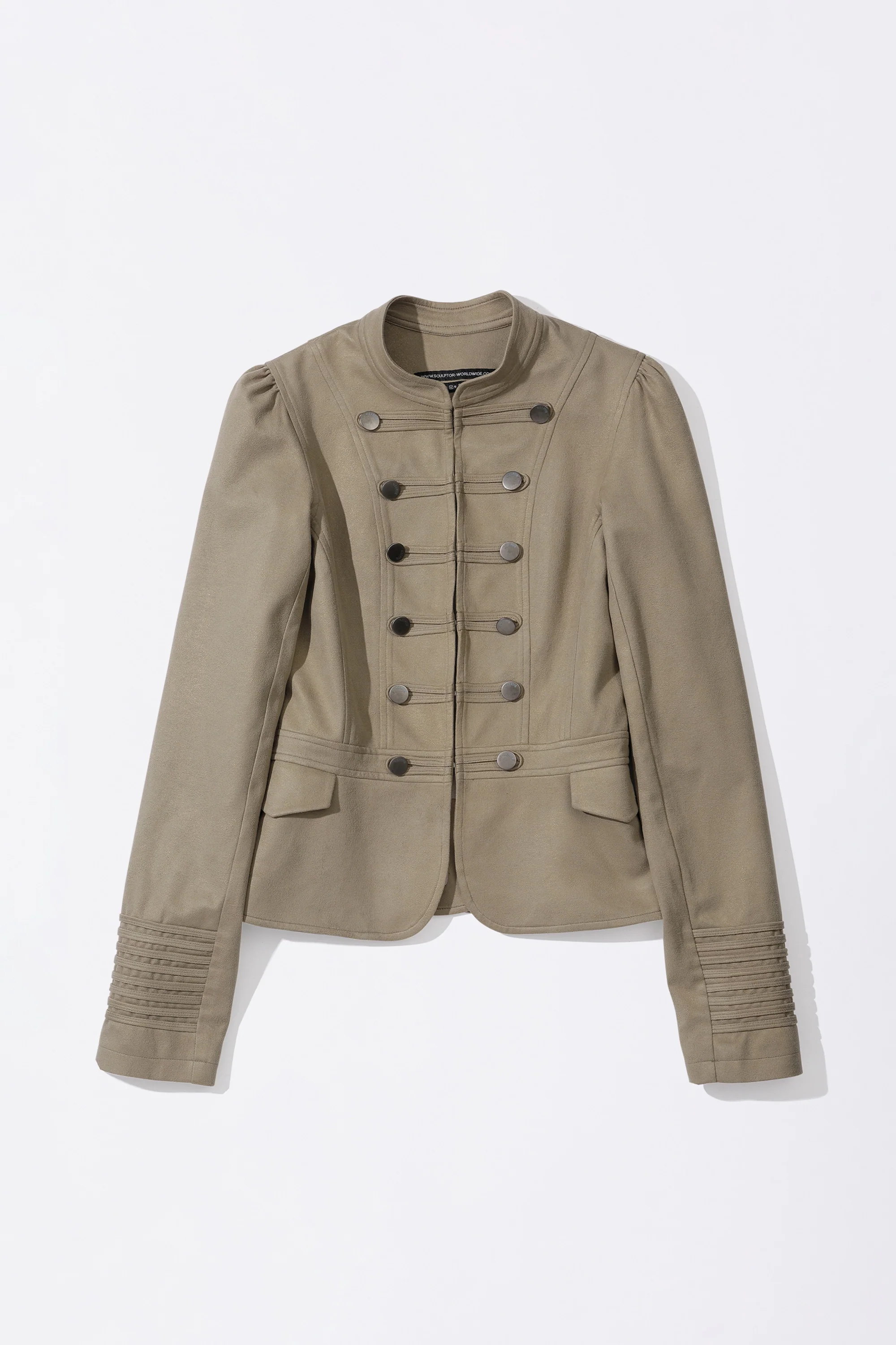 Brass Napoleon Jacket Beige - Image 5