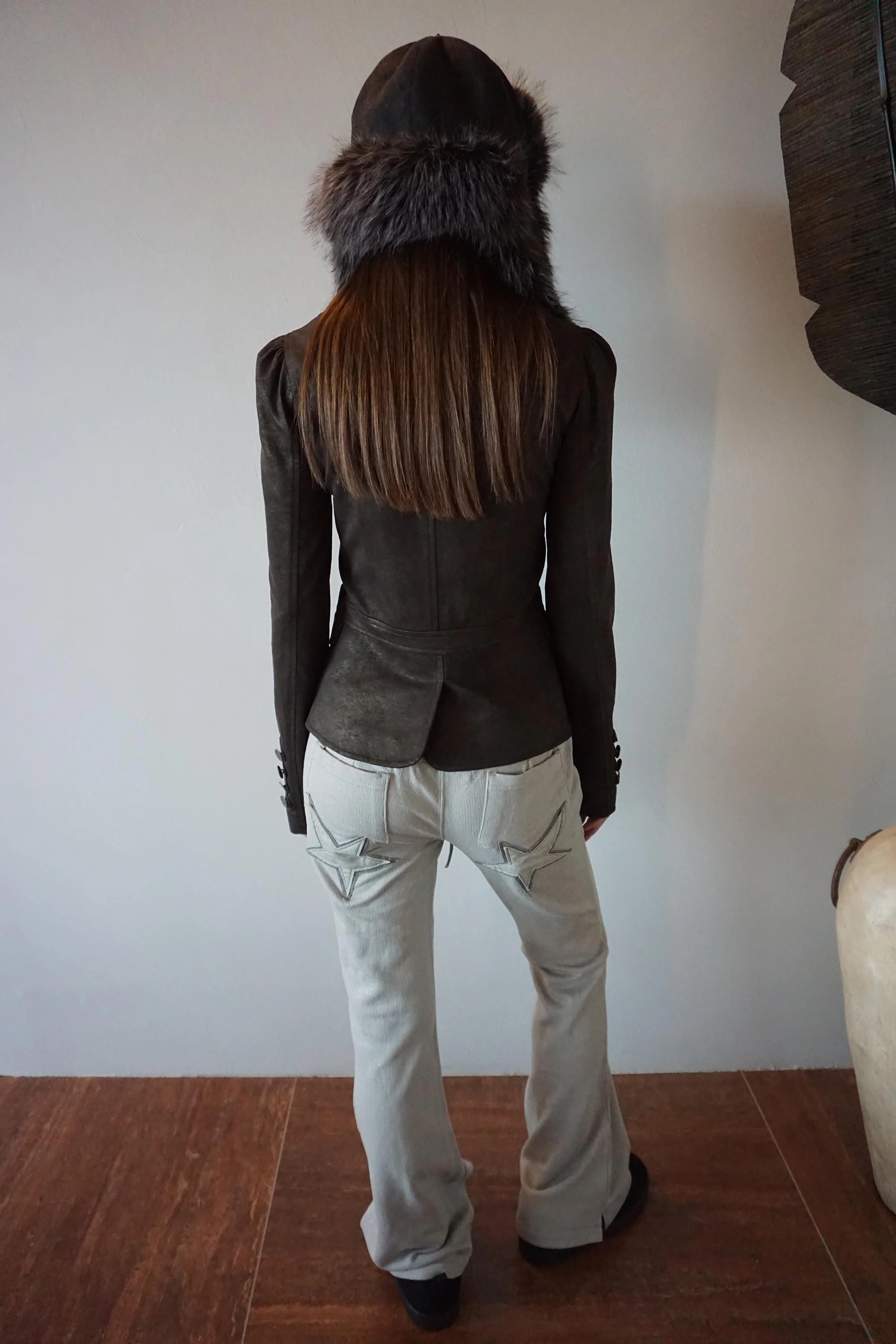 Brass Napoleon Jacket Khaki - Image 3