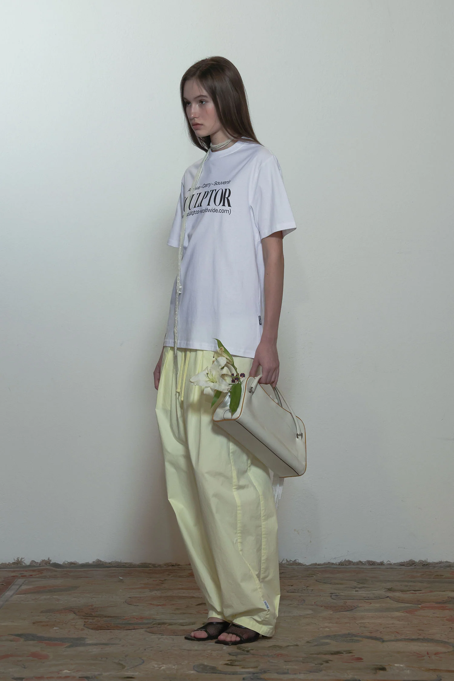 Classic Logo Tee White - Image 3