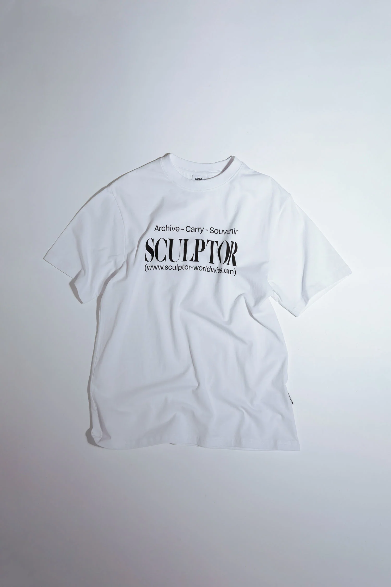 Classic Logo Tee White - Image 4
