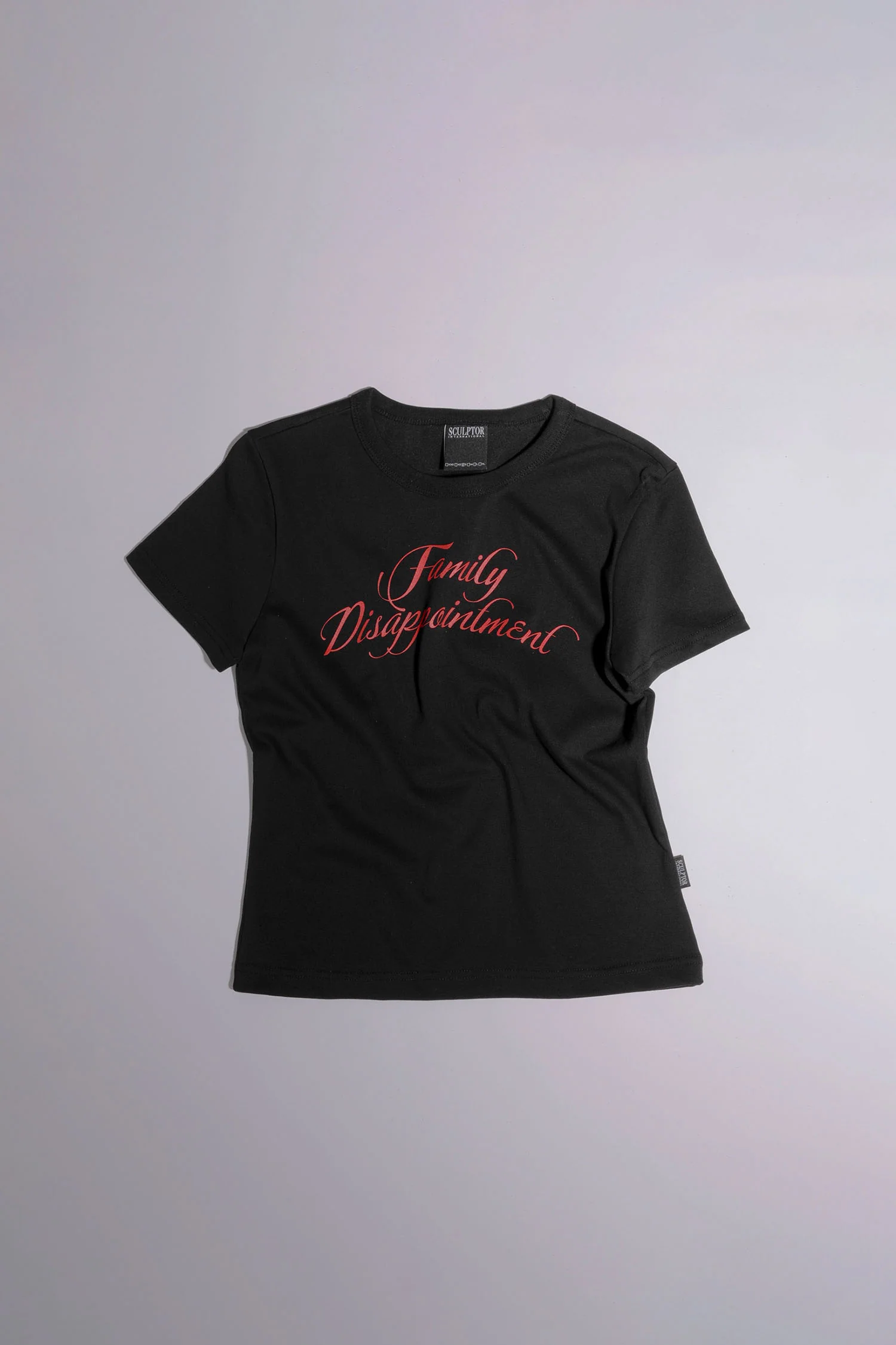 Family Disappointment Tee Black - Image 5