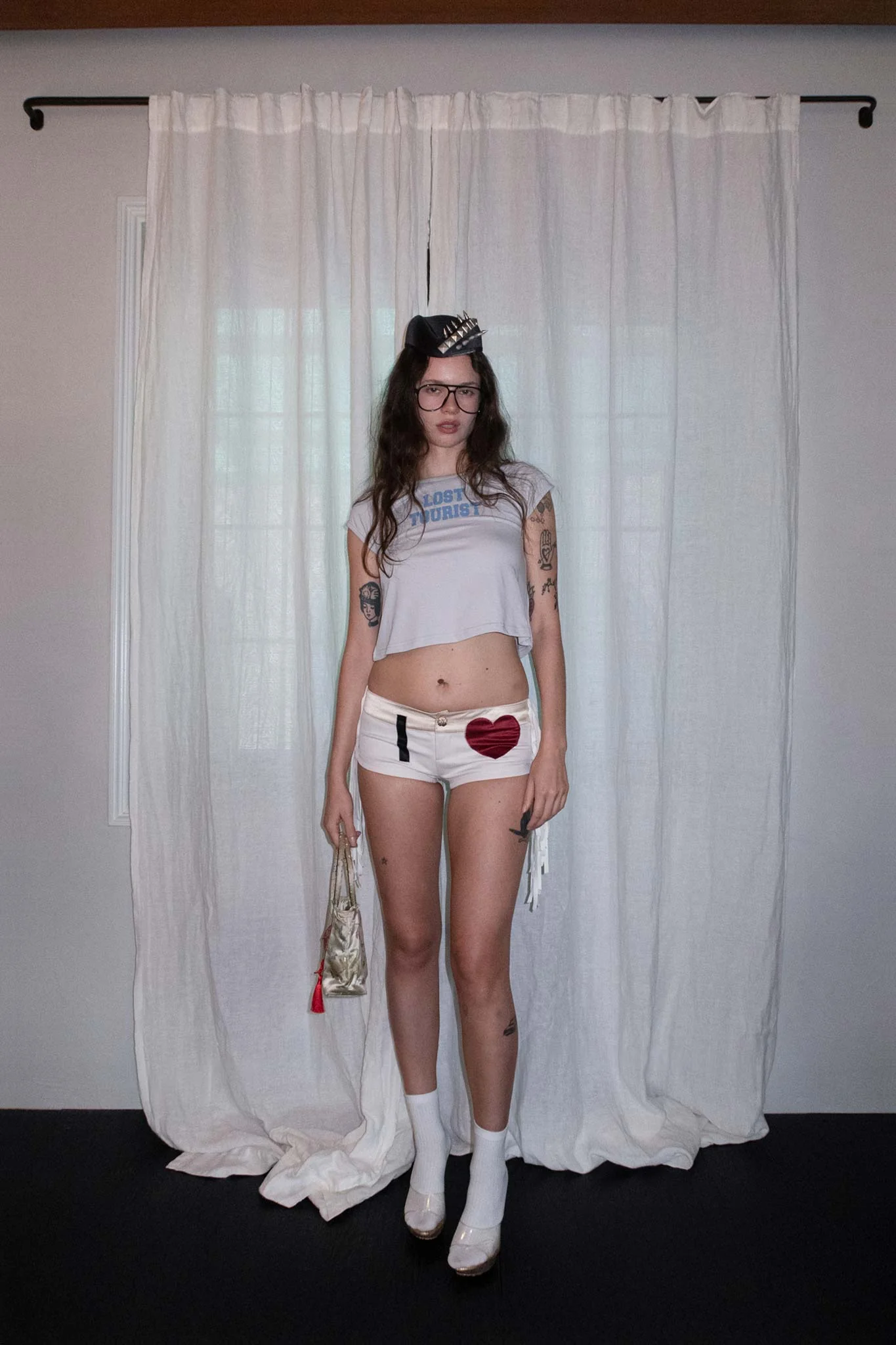 Flag Patchwork Micro Shorts Japan - Image 3