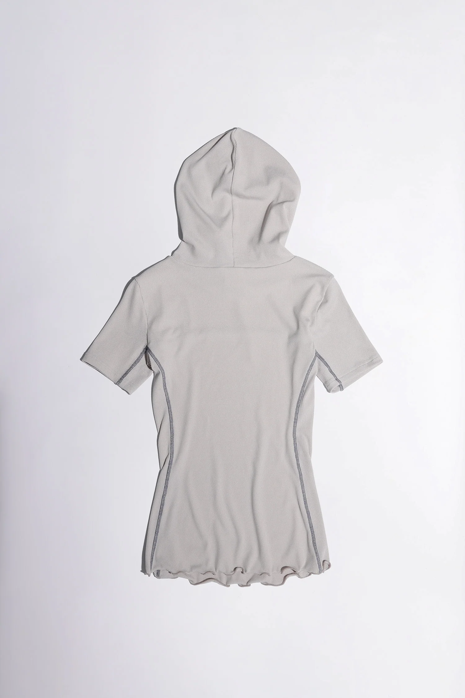 ILY Numbering Hoodie Tee Ice Gray - Image 6