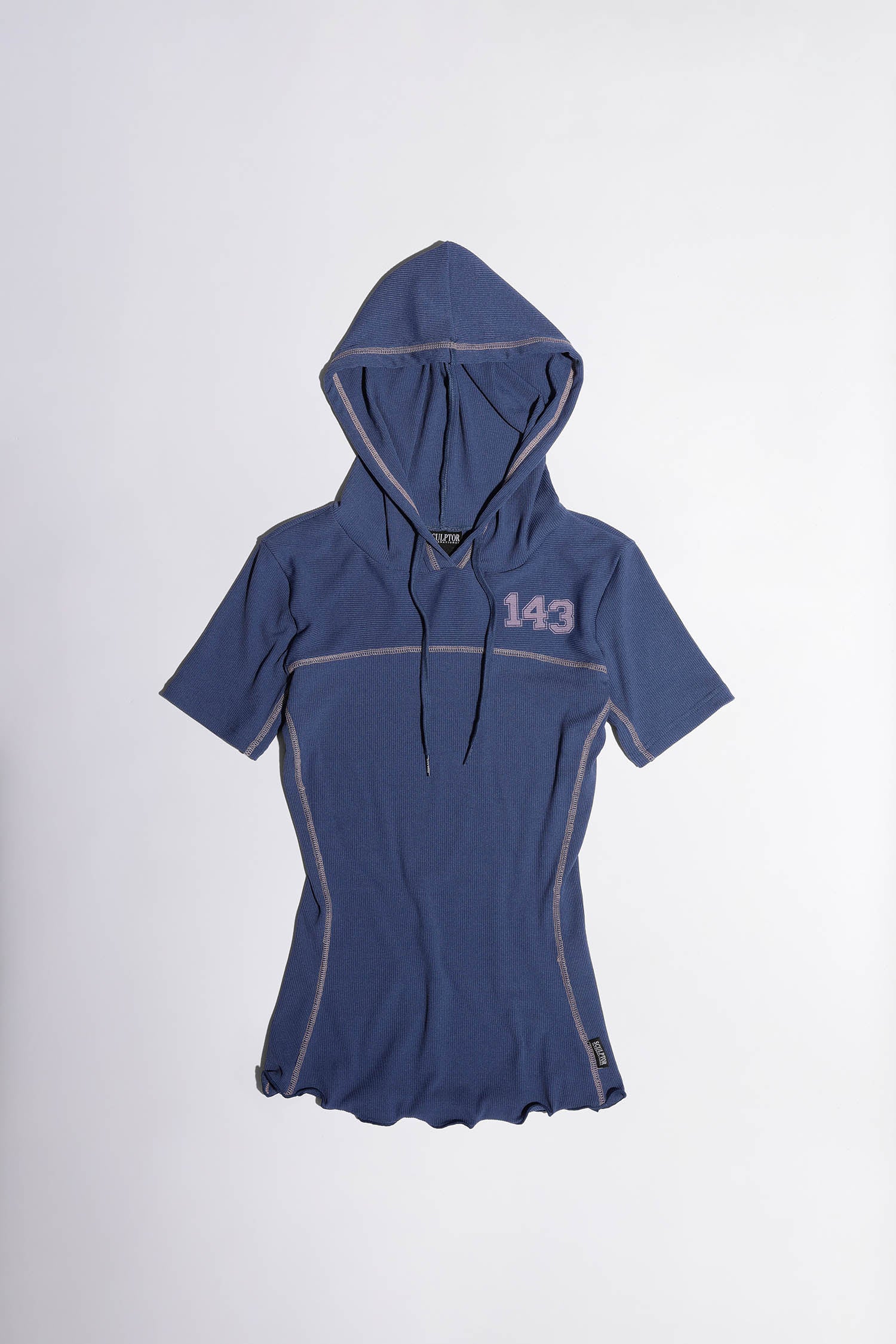 ILY Numbering Hoodie Tee Vintage Blue - Image 6