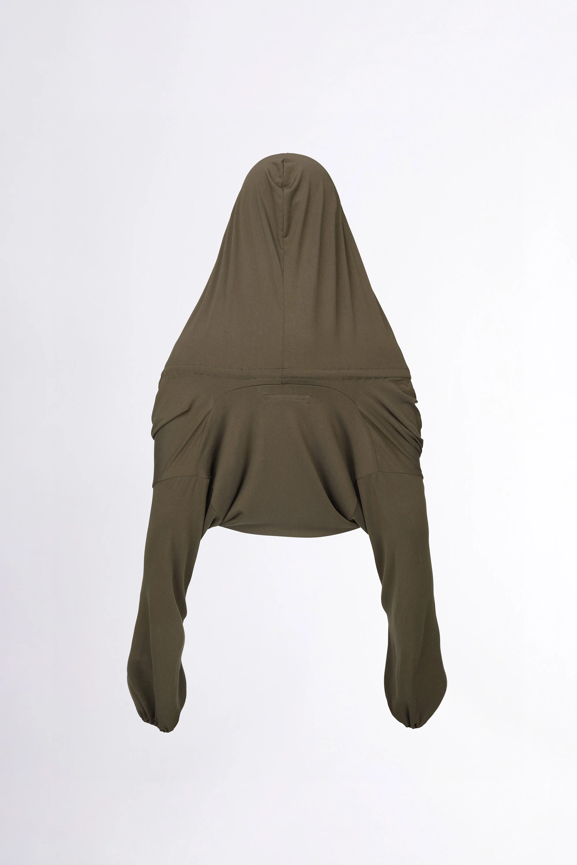 Jersey Priest Hoodie Bolero Khaki - Image 6