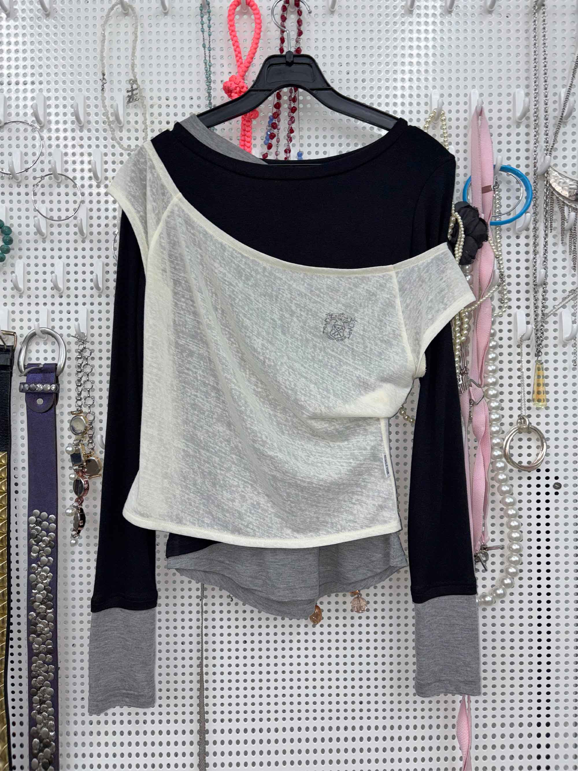 Lazy Layered Tee Raw - Image 6