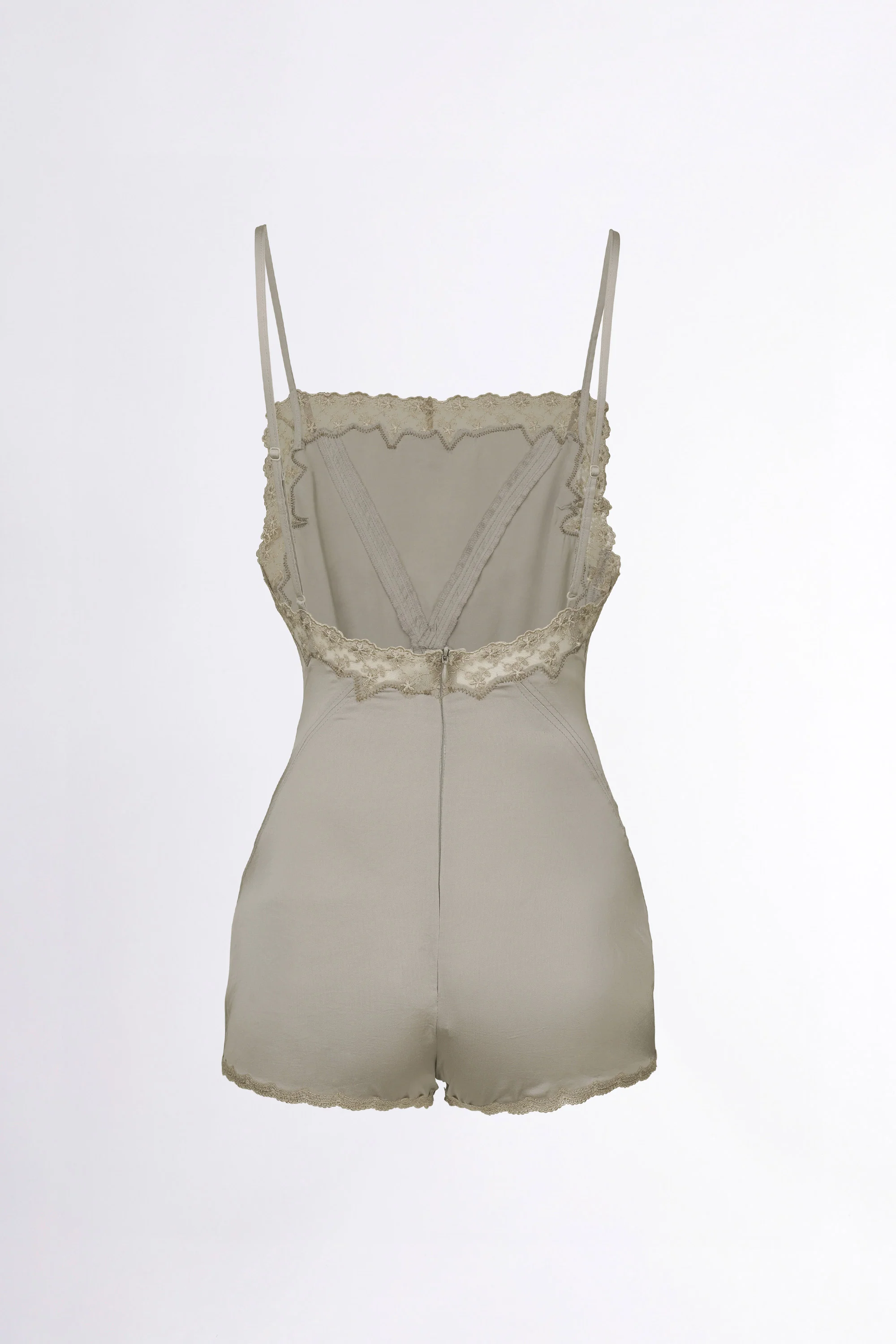 Lingerie Body Romper Gray - Image 6