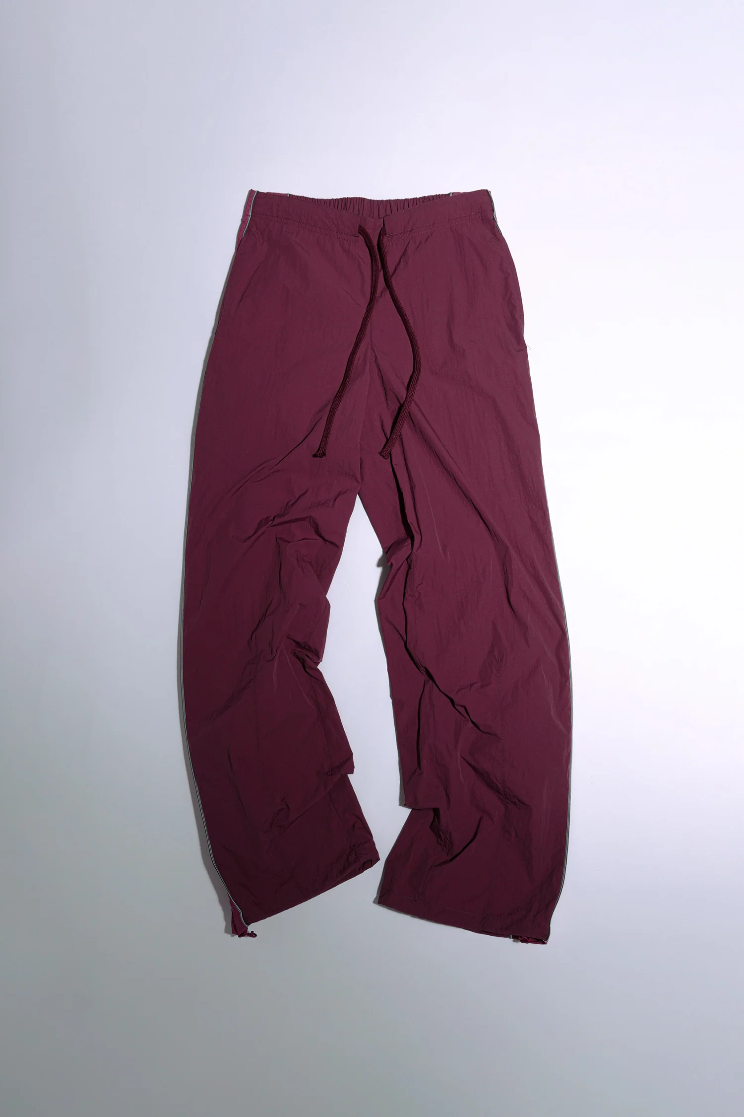 Mesh Nylon Track Pants Berry - Image 5