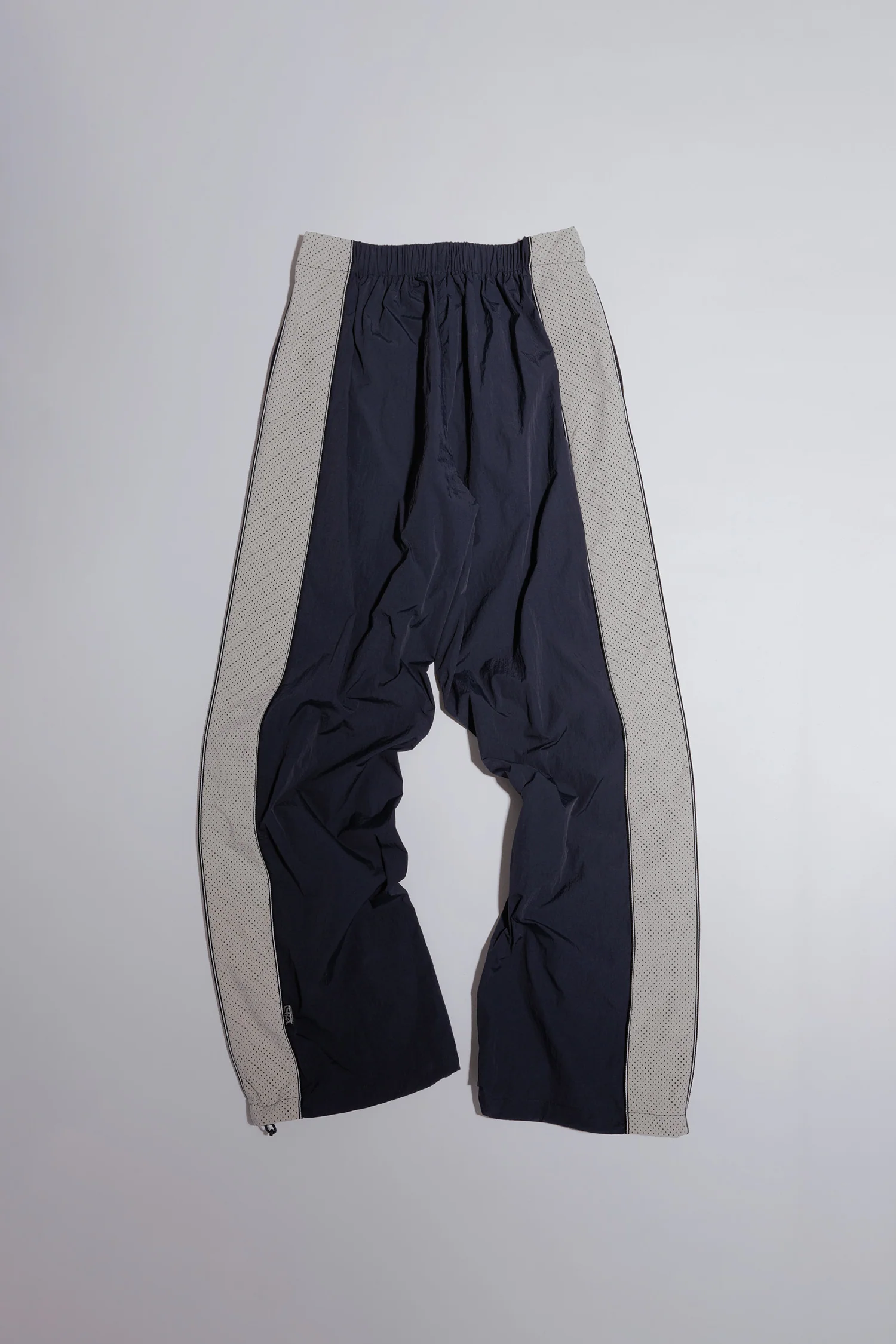 Mesh Nylon Track Pants Navy - Image 6