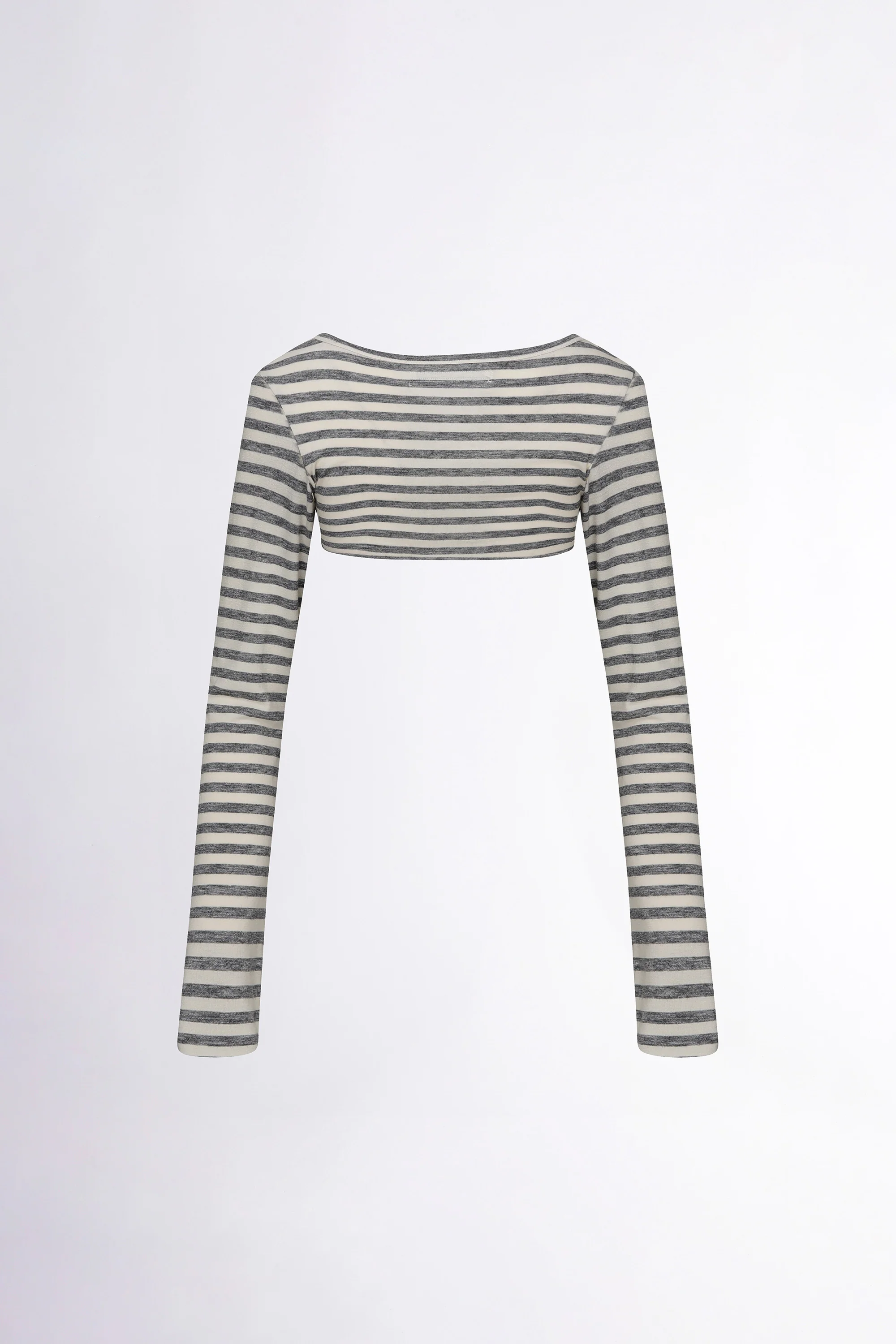 Micro Underboob Tee Stripe - Image 7