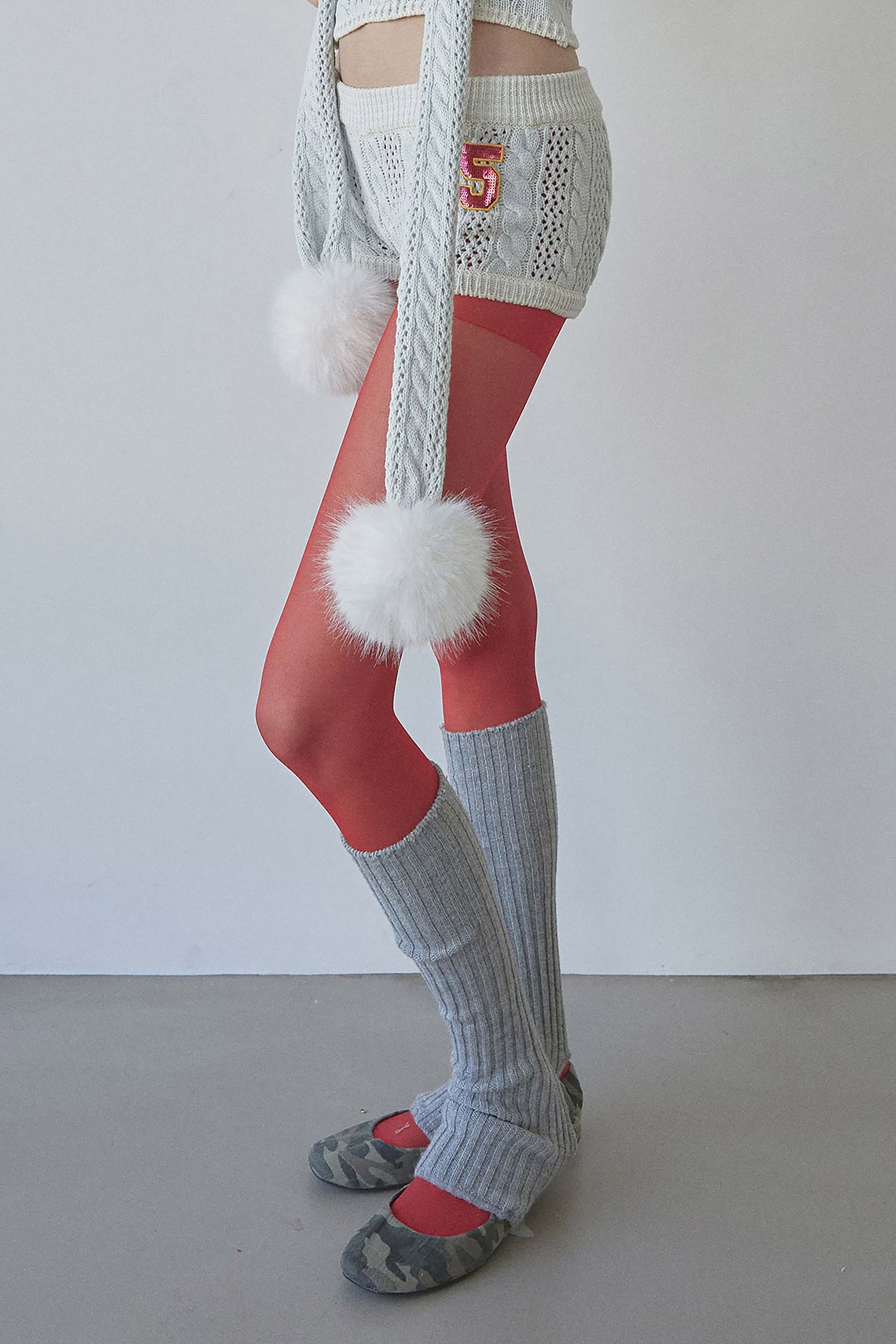 Naughty Girl Santa Beanie Blue - Image 4