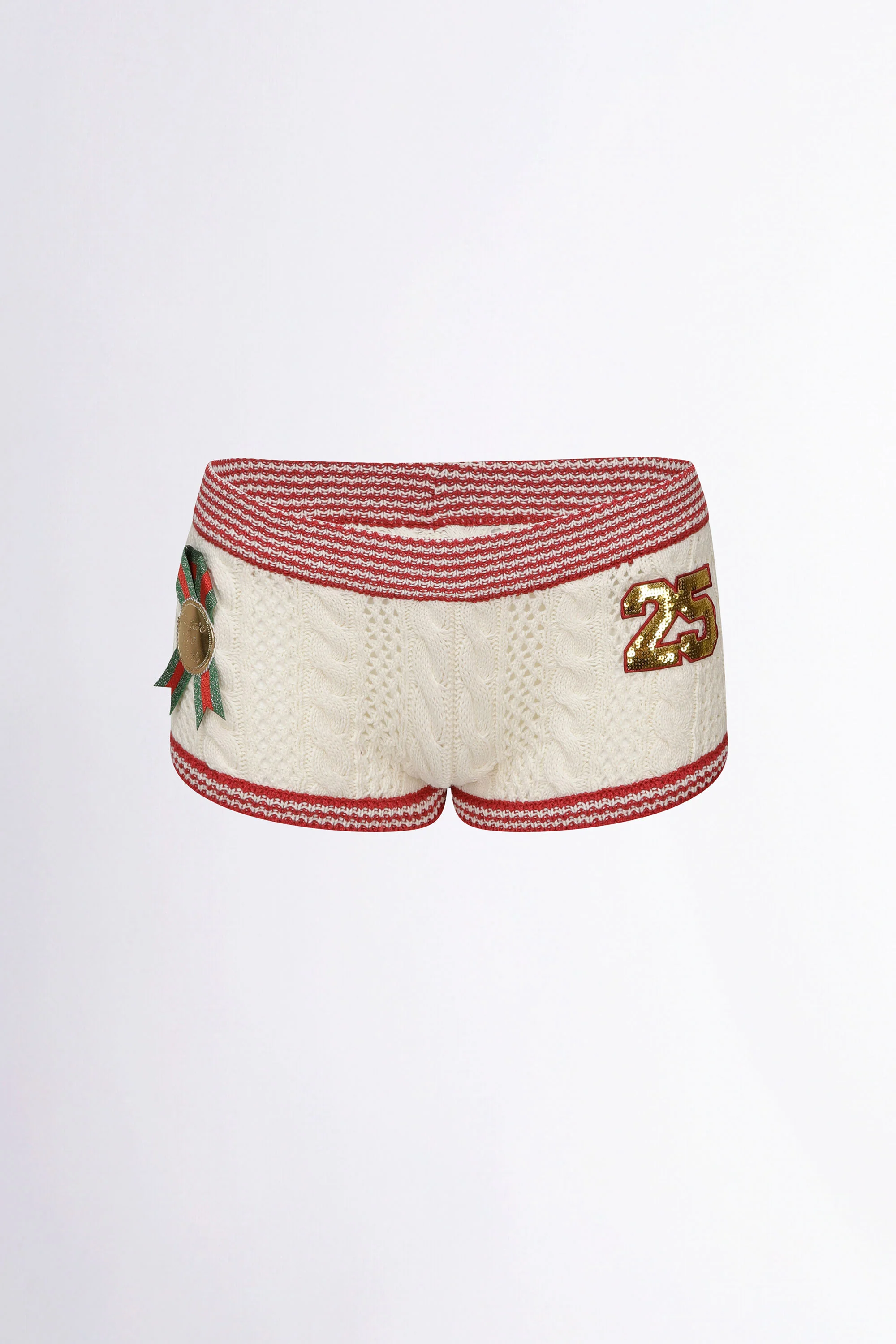 Naughty Girl Shorts Ivory - Image 7