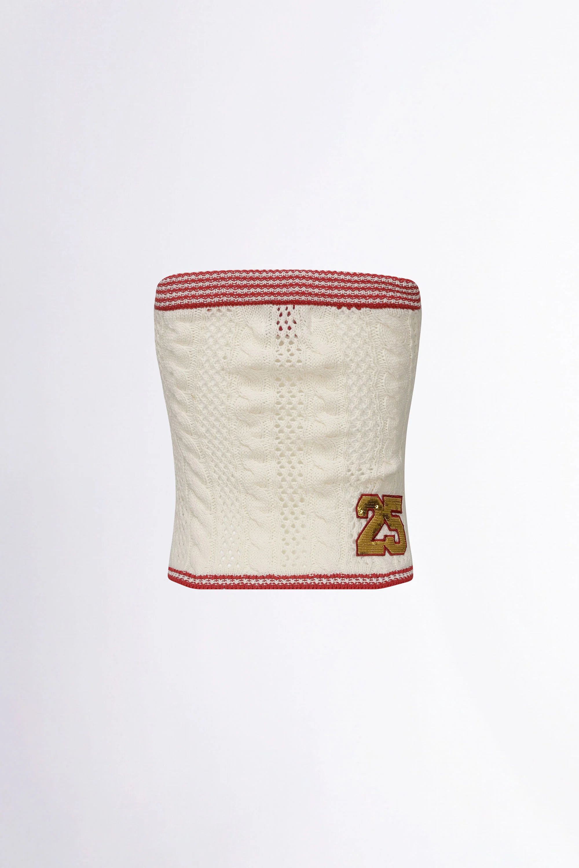 Naughty Girl Tube Top Ivory - Image 8