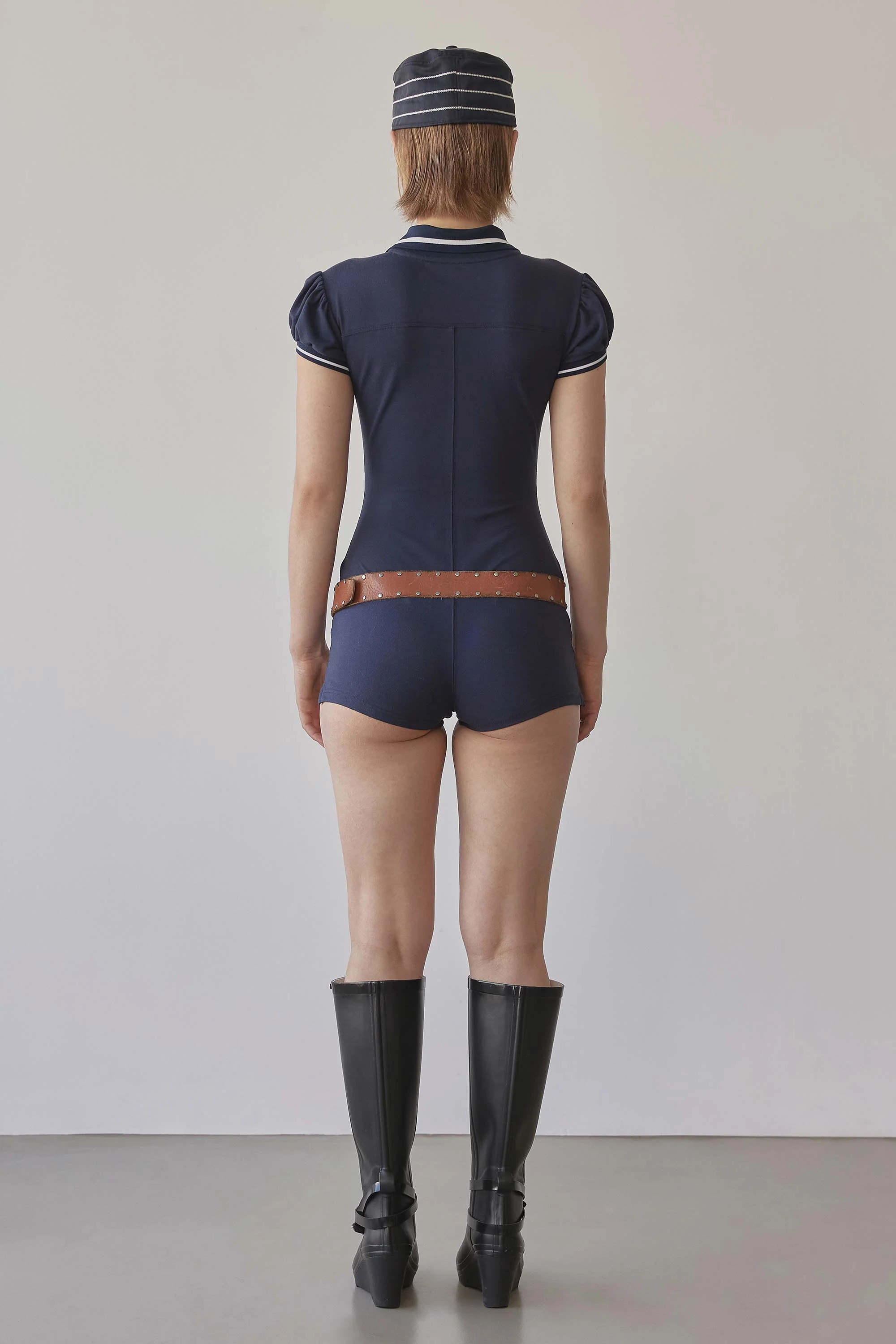 PK Classic Romper Navy - Image 3