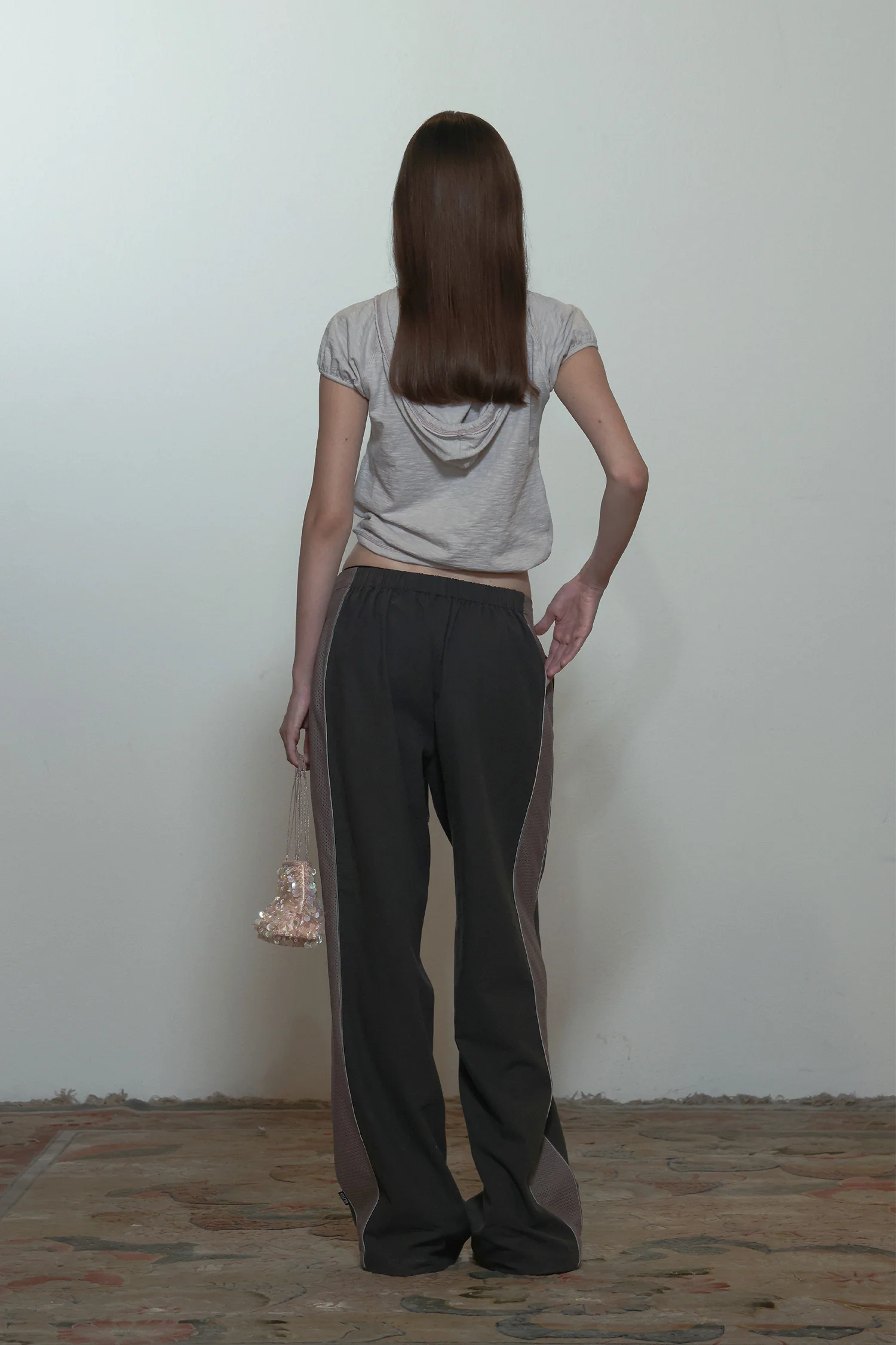 Raglan Hoodie Tee Blush - Image 5