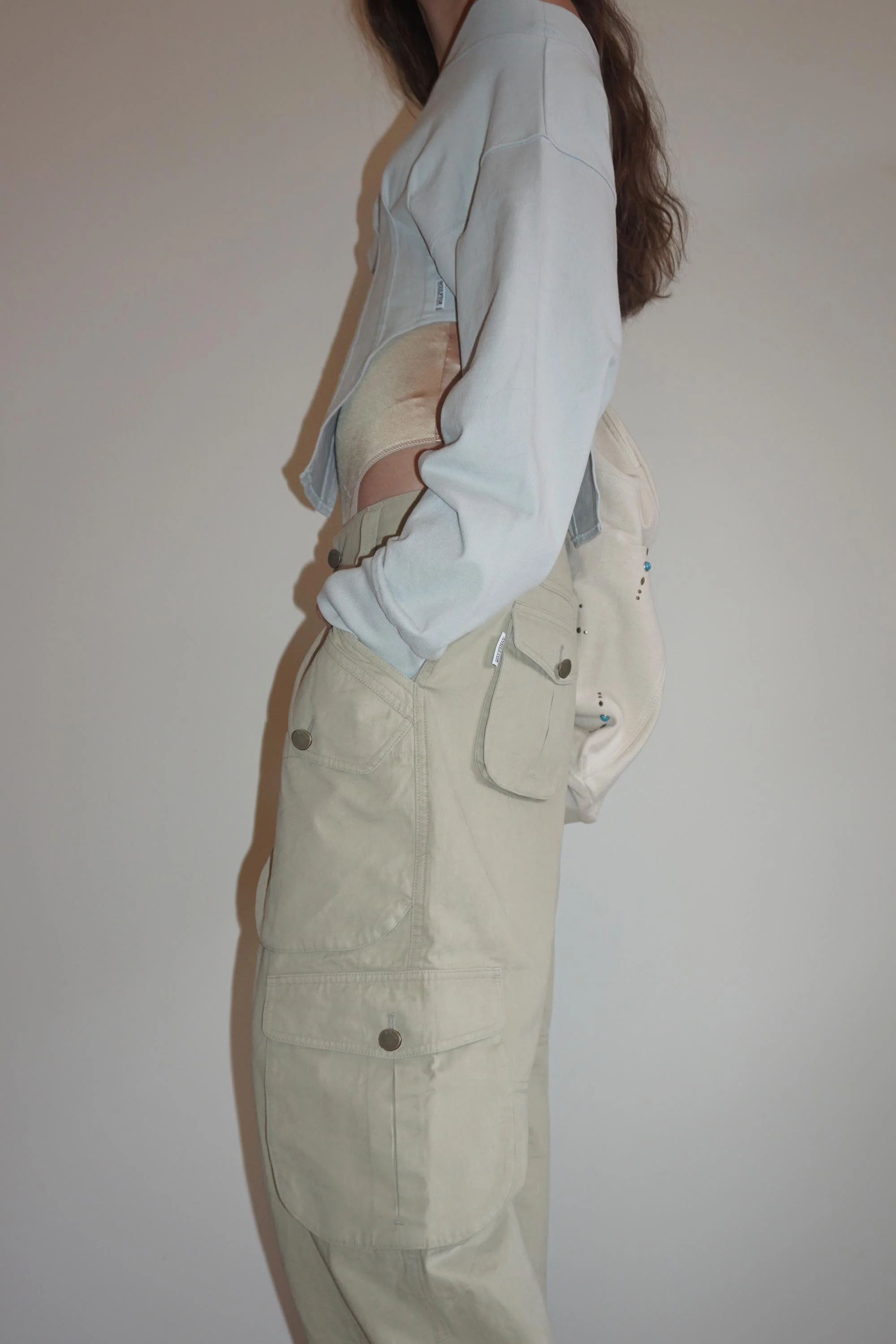 Ranch Cargo Pants Beige - Image 5