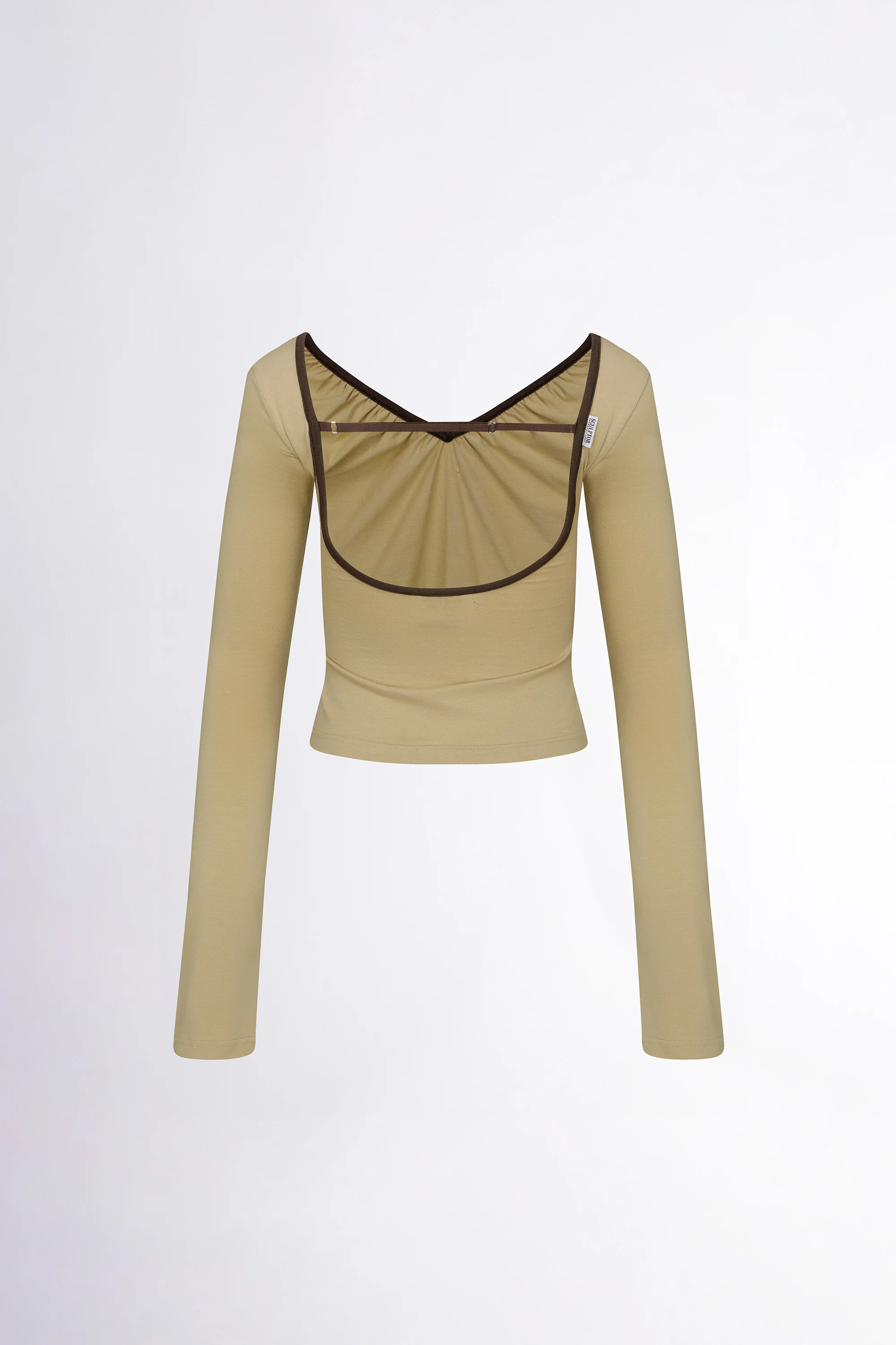 Scoop Back Strap Top Dirty Butter - Image 6