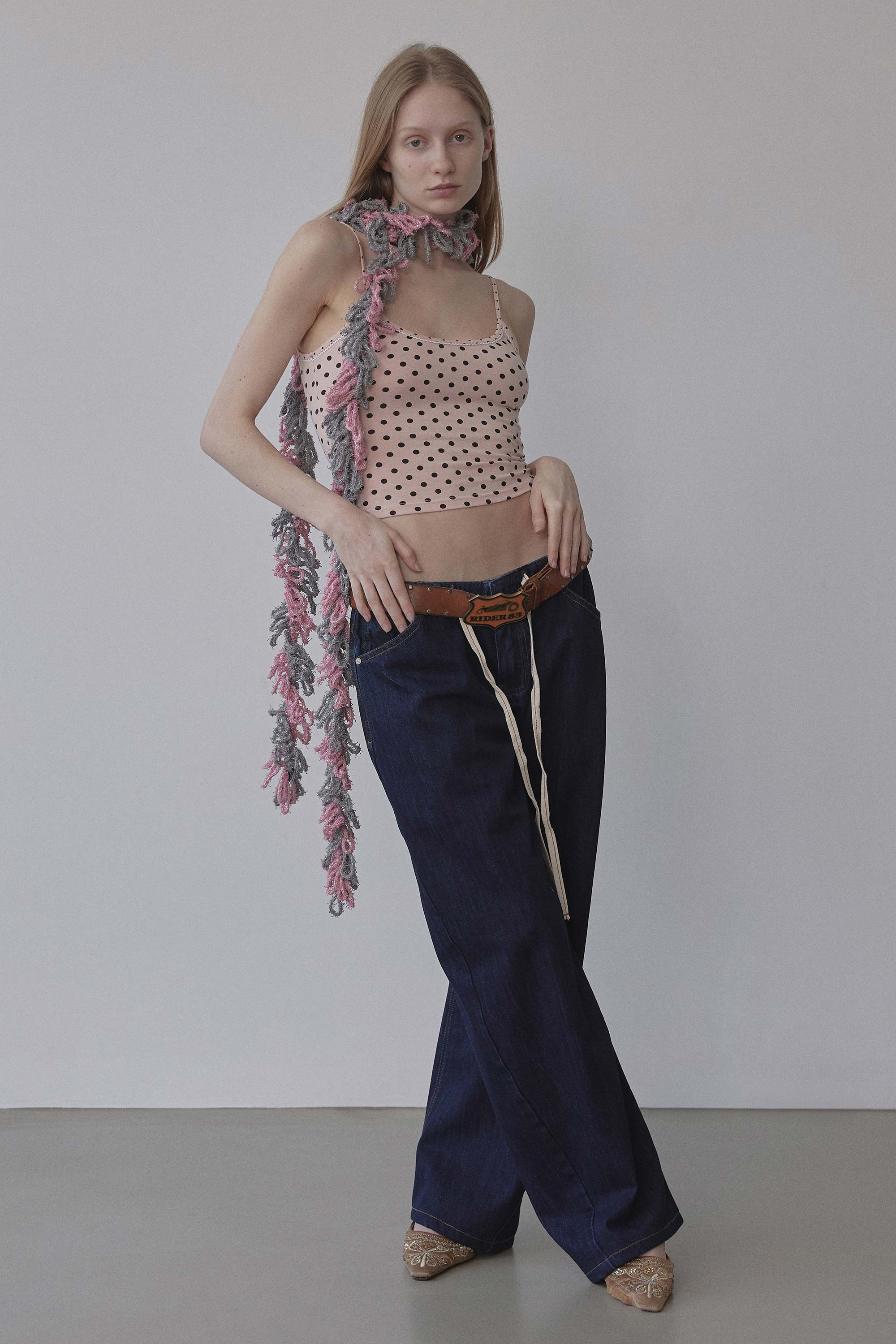 Sequin Mop Scarf Candy - Image 3