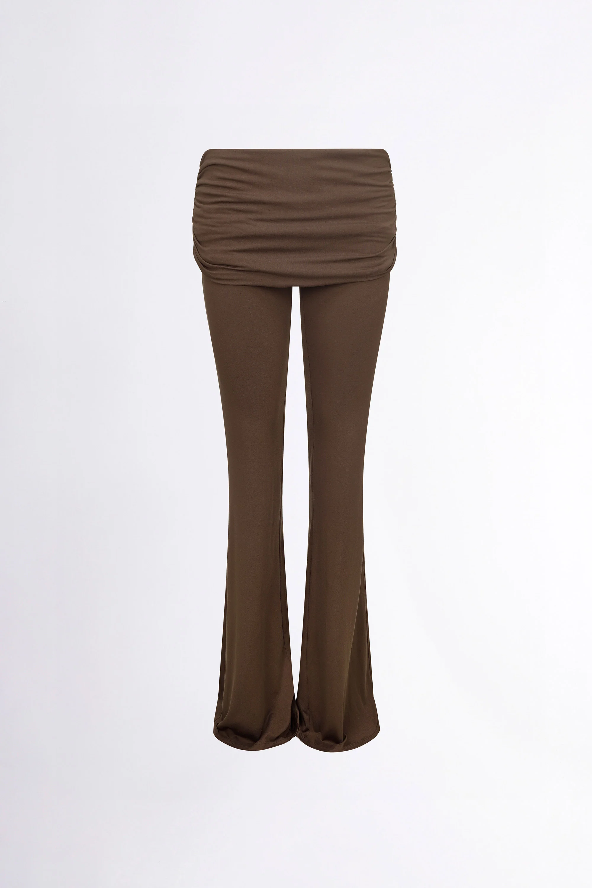 Jersey Lowrise Track Pants Brown - Image 4