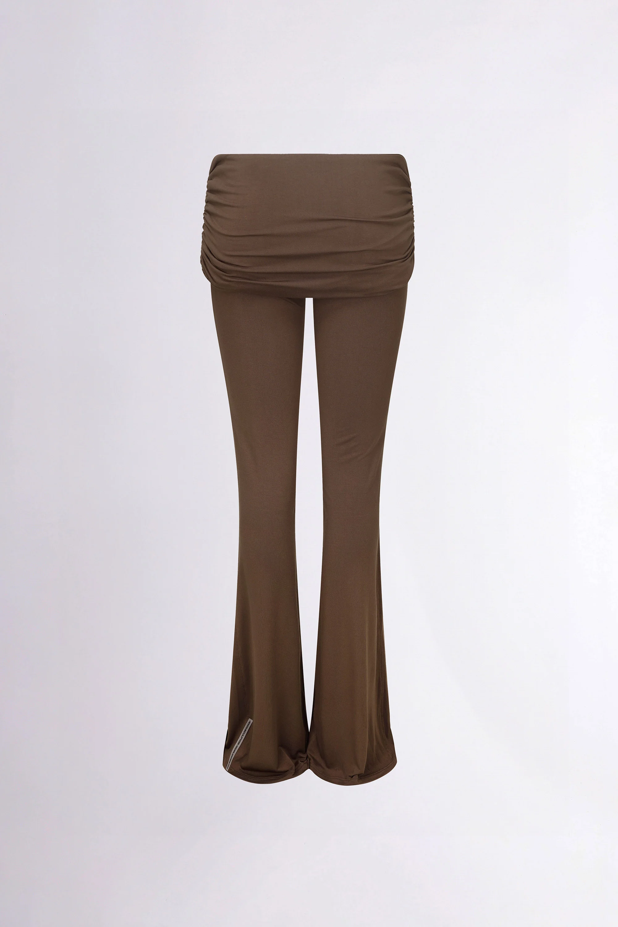 Jersey Lowrise Track Pants Brown - Image 5