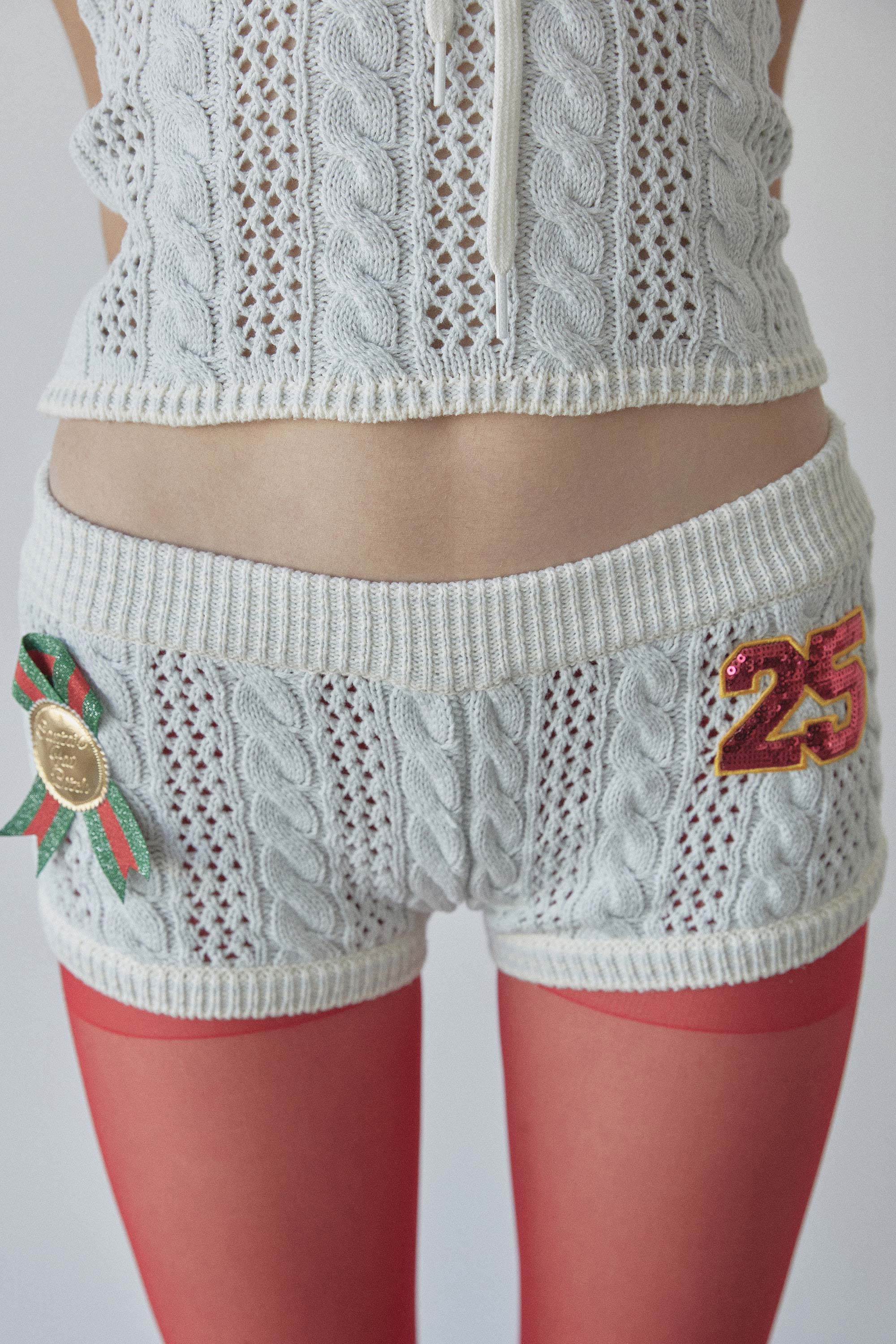 Naughty Girl Shorts Blue - Image 6
