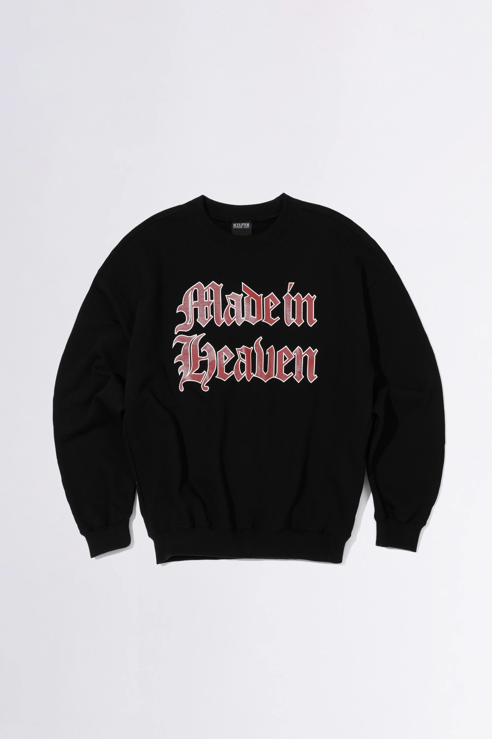 Sticky Paint Sweatshirt Black - Image 4
