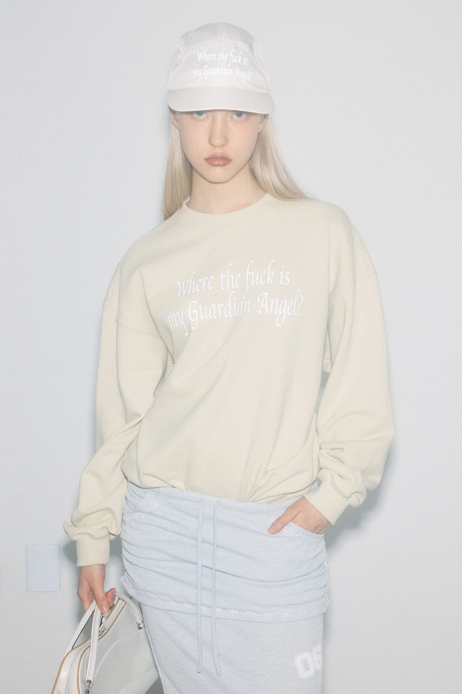 Word Of Wisdom Sweatshirt Dusty Lemon - Image 6