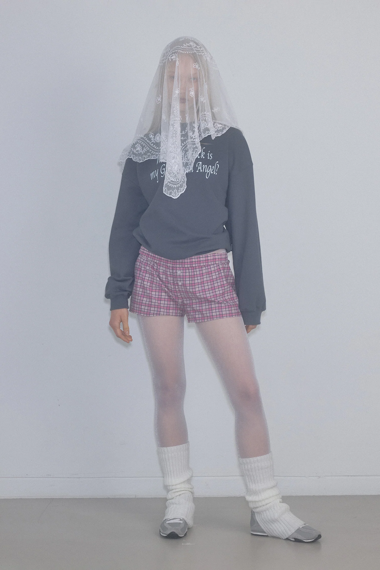 Word Of Wisdom Sweatshirt Dusty Navy - Image 3