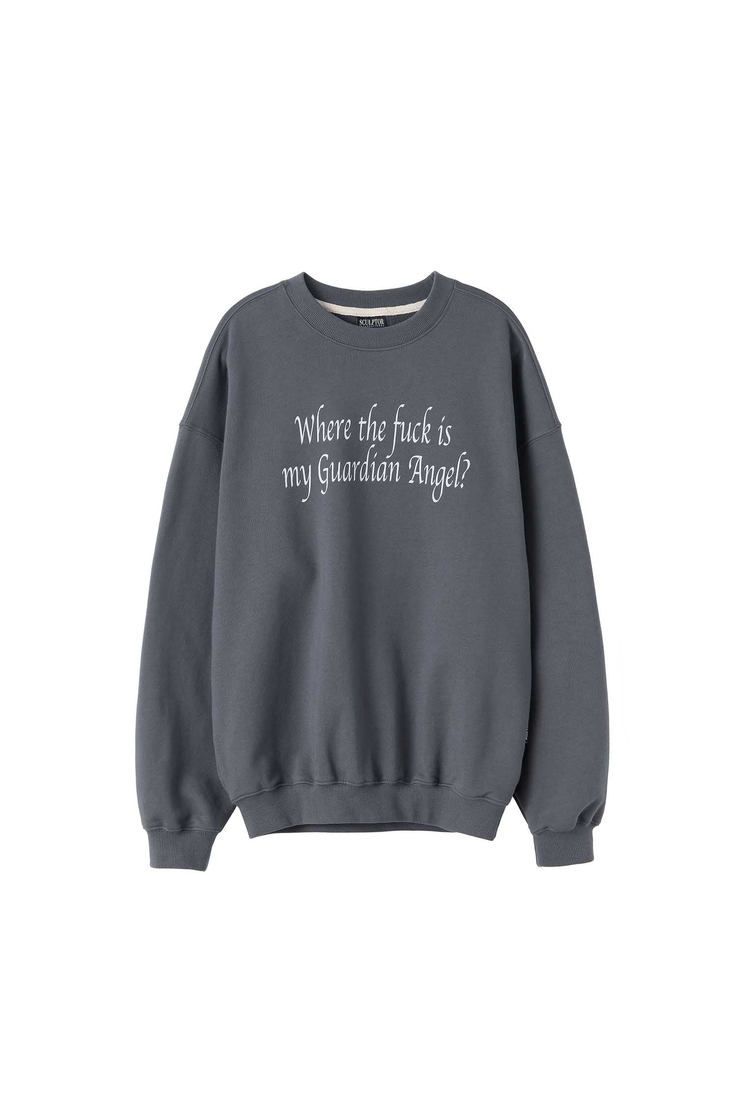 Word Of Wisdom Sweatshirt Dusty Navy - Image 4